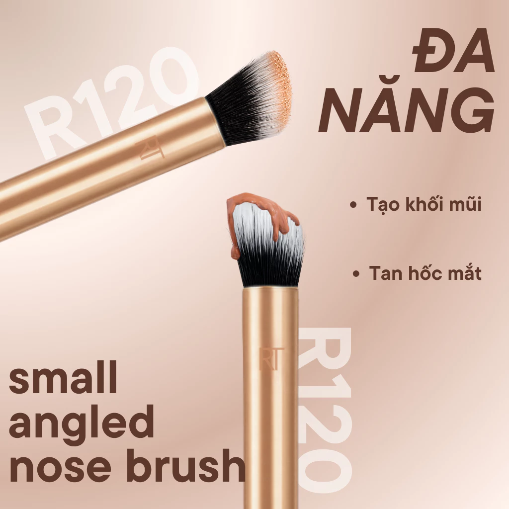 Cọ Tạo Khối Mũi Đầu Vát RT Real Techniques Small Angled Nose Brush R120